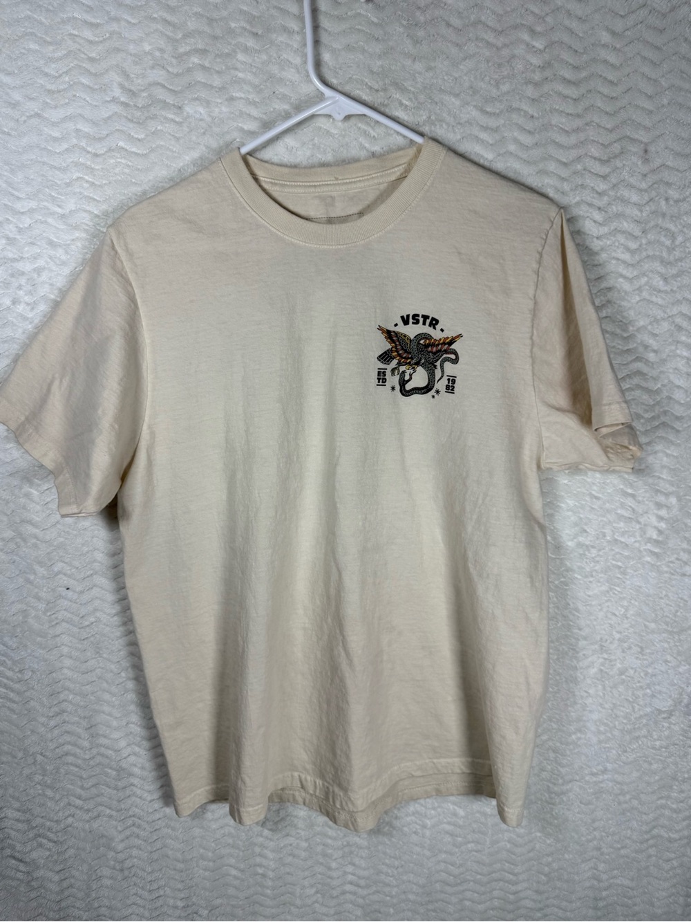 VSTR Cream Short-Sleeve Graphic Tee